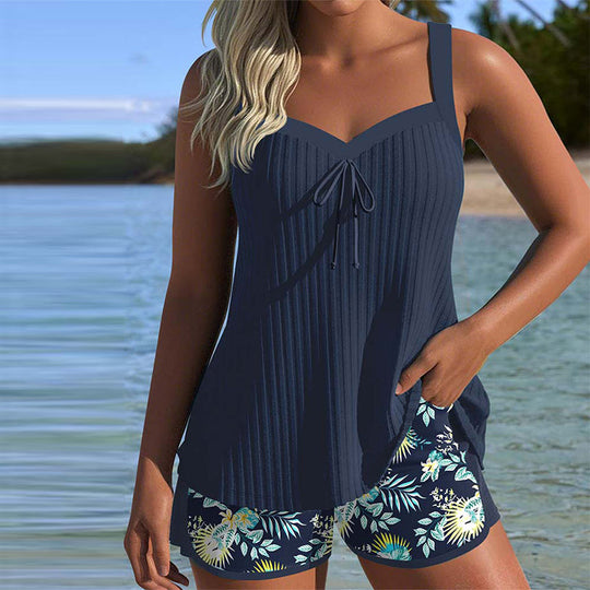 Angie  - Two-Piece Tankini Swimsuit 