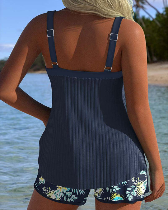 Angie  - Two-Piece Tankini Swimsuit 