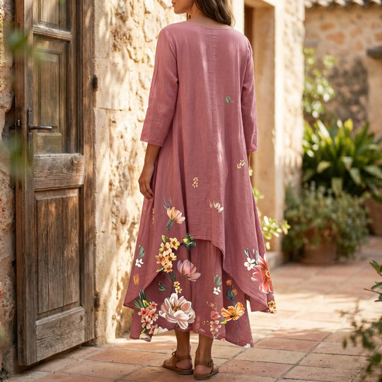 Antoinette  - Loose Fit Printed Dress