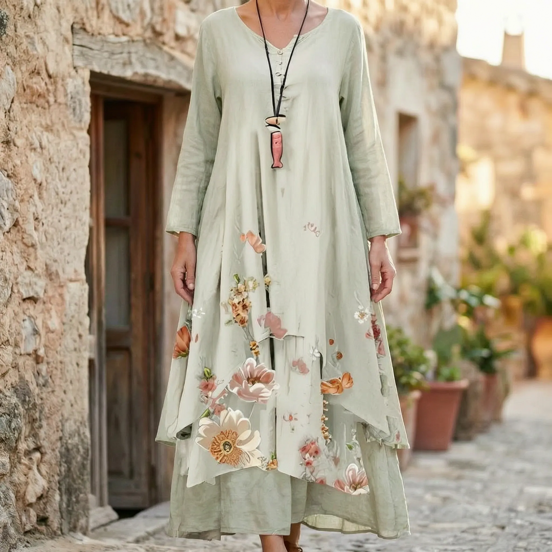 Antoinette  - Loose Fit Printed Dress