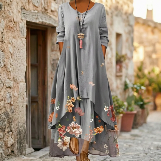 Antoinette  - Loose Fit Printed Dress