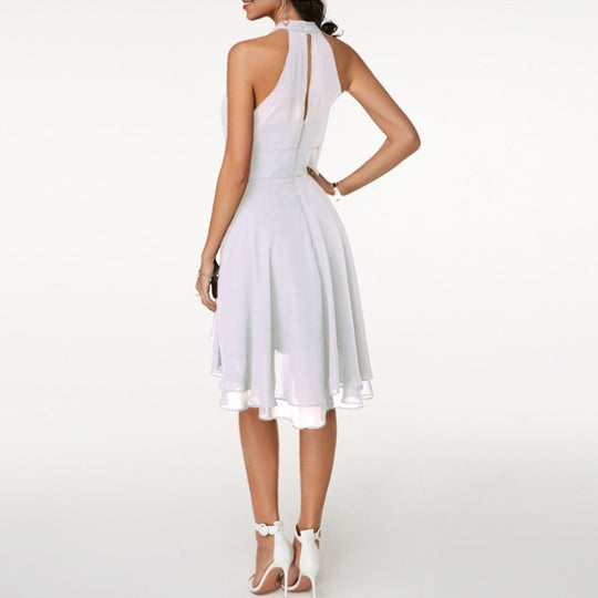Beth  - Halter Neck Mini Dress