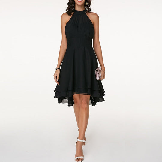 Beth  - Halter Neck Mini Dress
