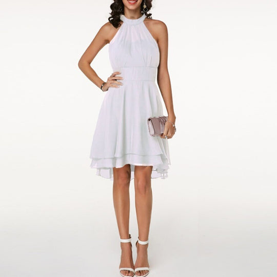 Beth  - Halter Neck Mini Dress