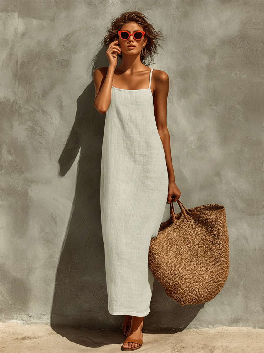 Bonnie  - Relaxed Maxi Dress Resort Vacations