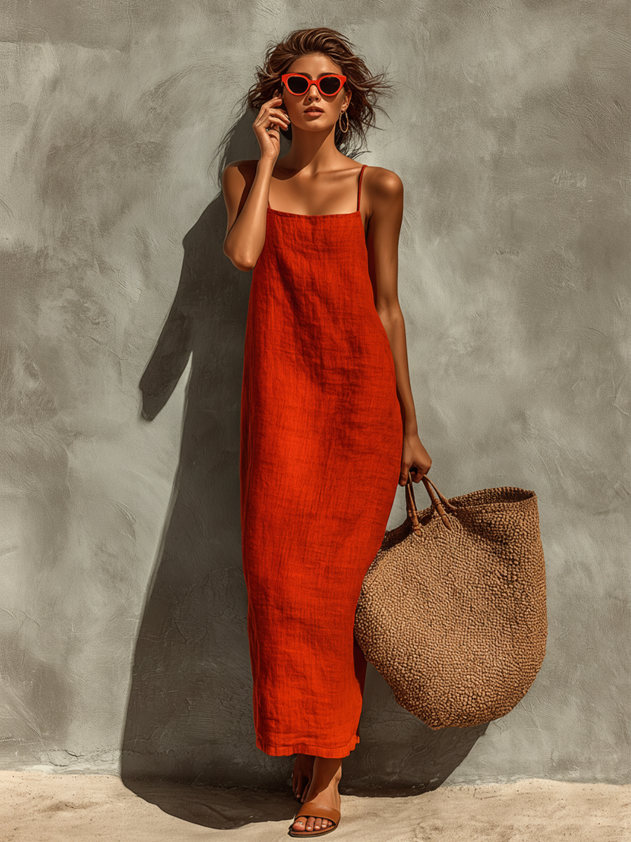 Bonnie  - Relaxed Maxi Dress Resort Vacations