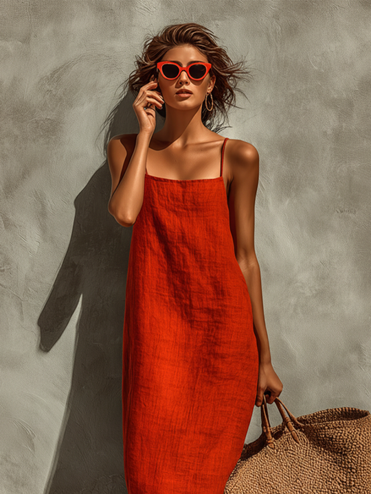 Bonnie  - Relaxed Maxi Dress Resort Vacations