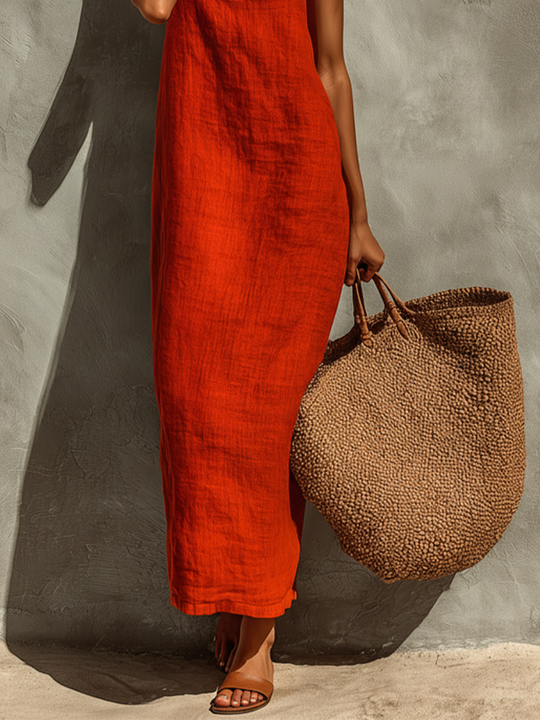 Bonnie  - Relaxed Maxi Dress Resort Vacations