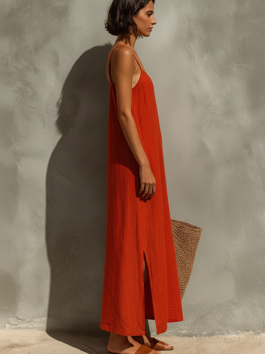 Bonnie  - Relaxed Maxi Dress Resort Vacations