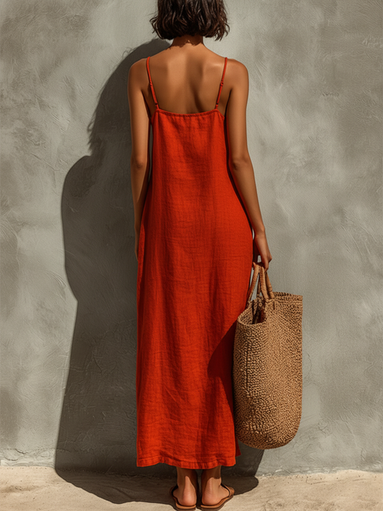 Bonnie  - Relaxed Maxi Dress Resort Vacations