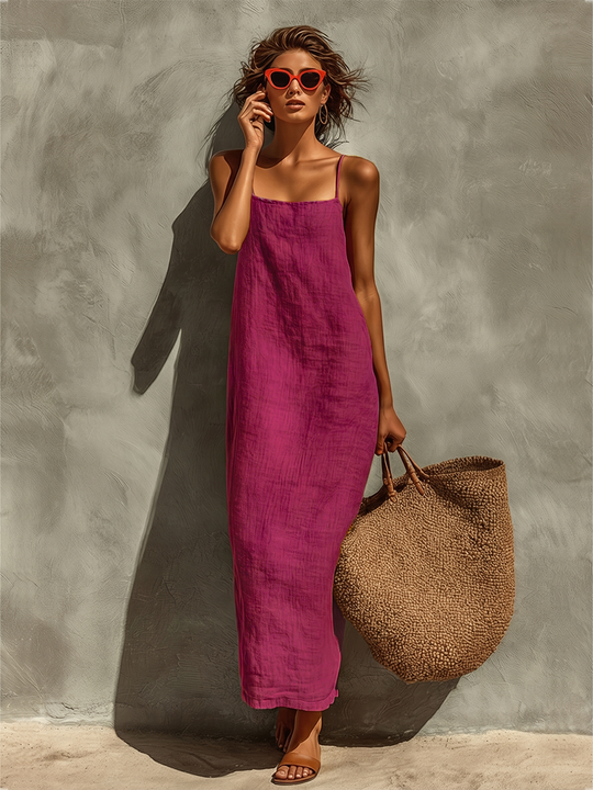 Bonnie  - Relaxed Maxi Dress Resort Vacations