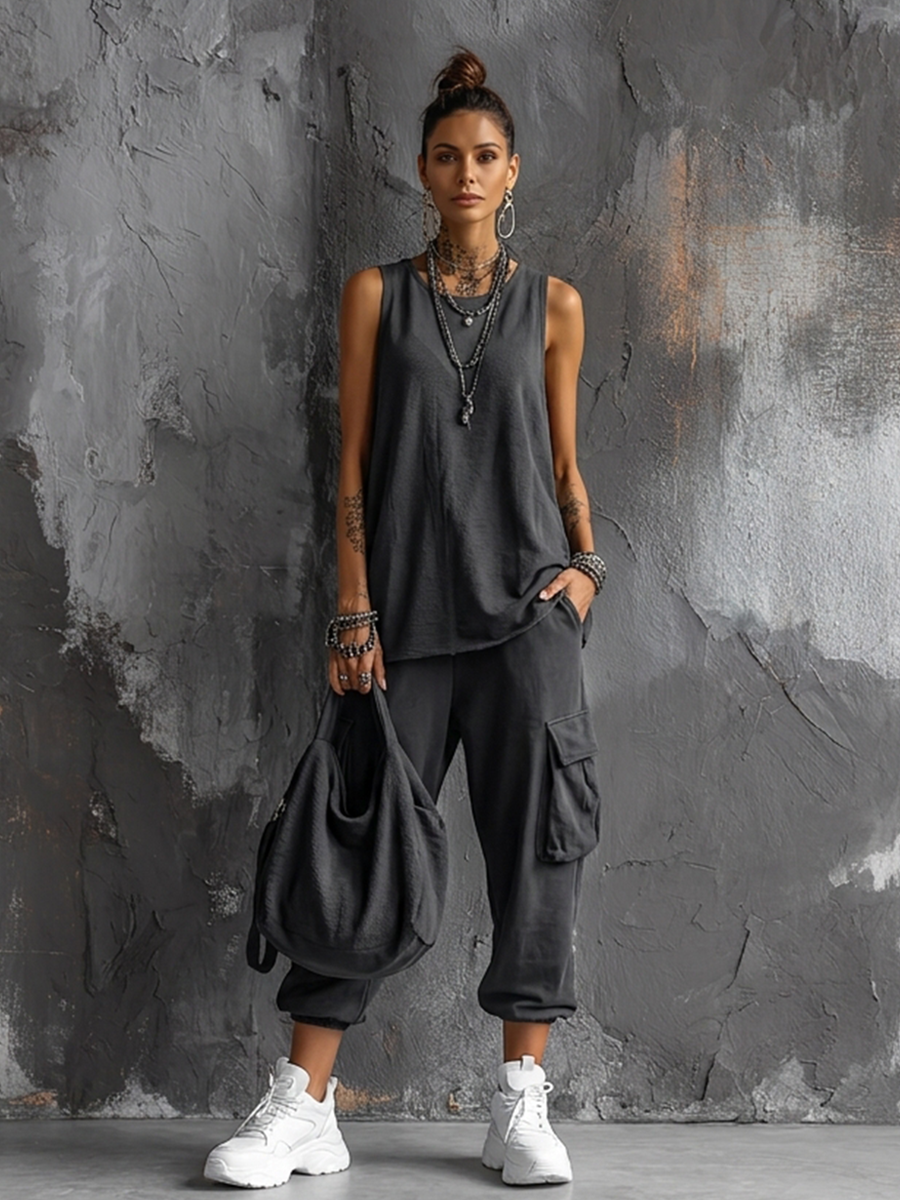 Brandi  - Two-Piece Matching Set Casual Everyday Wear