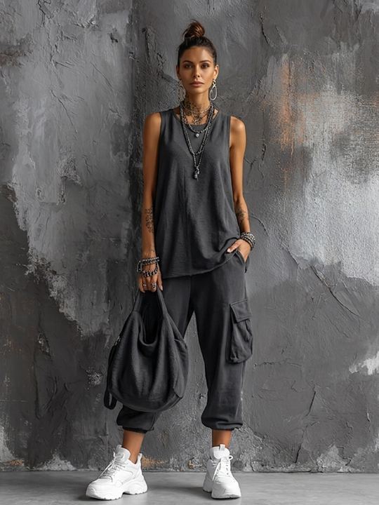 Brandi  - Two-Piece Matching Set Casual Everyday Wear