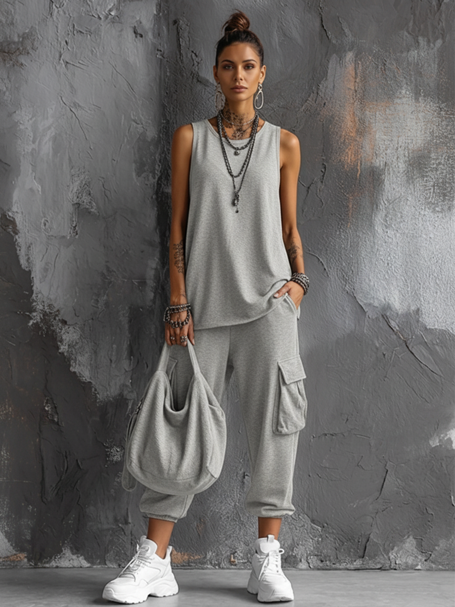 Brandi  - Two-Piece Matching Set Casual Everyday Wear