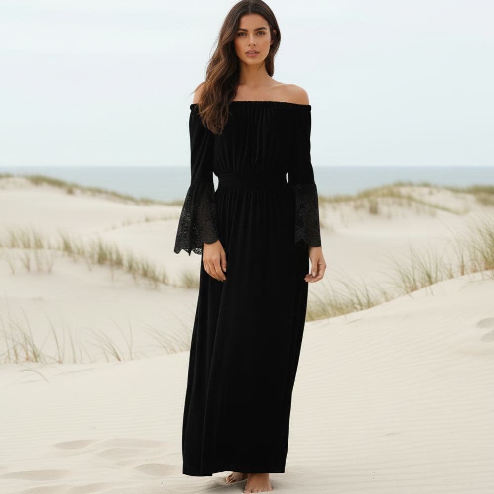 women maxi dress in white for summer occasions 1