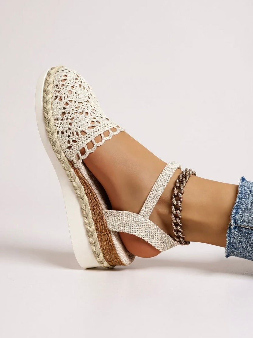 Cecelia  - Wedge Espadrille Sandals Warm-Weather Strolls