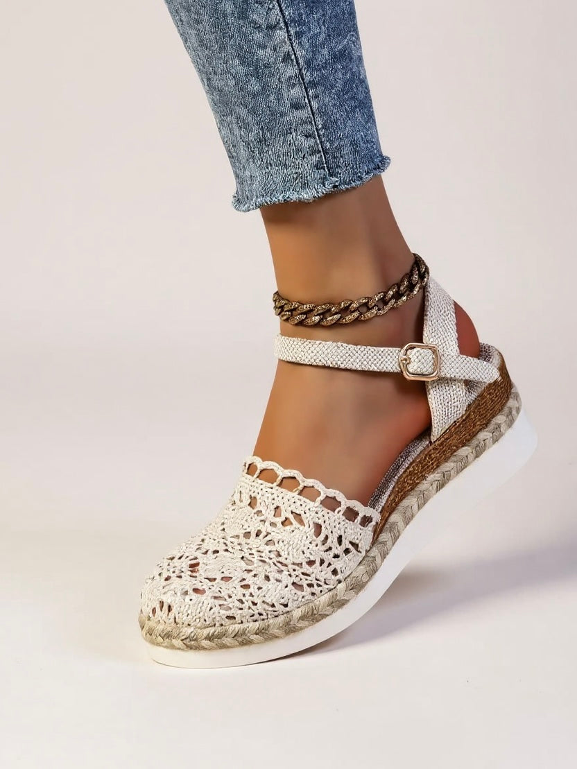 Cecelia  - Wedge Espadrille Sandals Warm-Weather Strolls