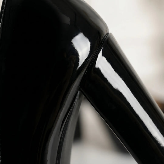 Charlotte  - Block Heel Pointed Toe Pump