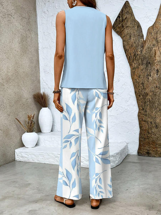 Chelsea  - Matching Wide-Leg Set 