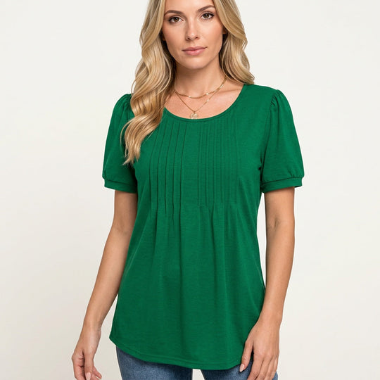 women cotton t-shirt in white for casual outings 3