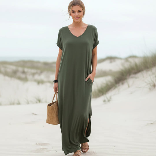 women maxi dress in white for summer occasions 3