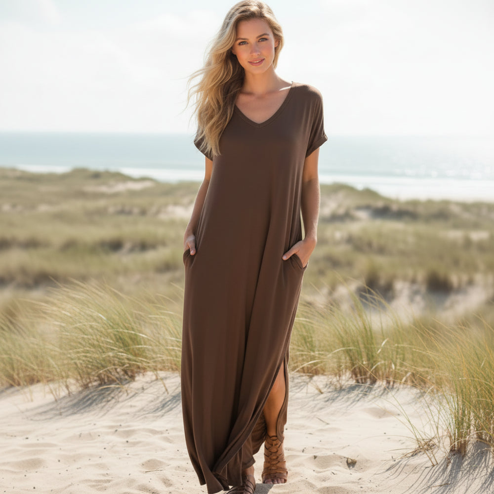 women maxi dress in white for summer occasions 8