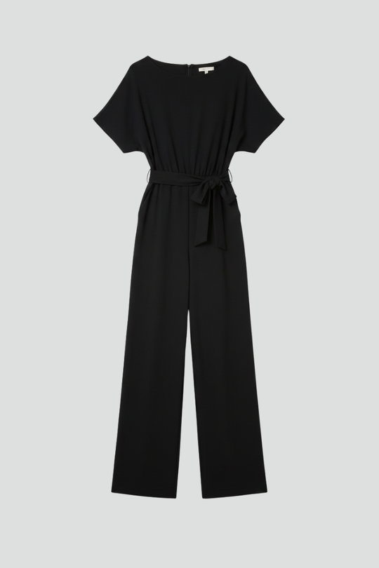 women jumpsuit in black for casual outings 1
