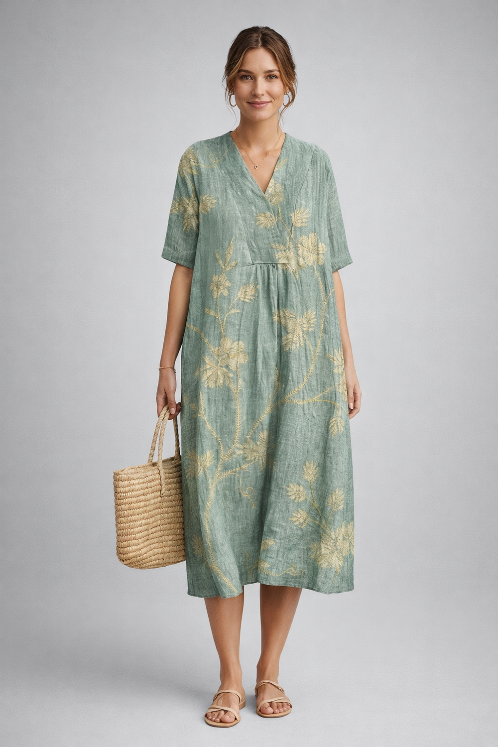 Dixie  - Floral Midi Dress