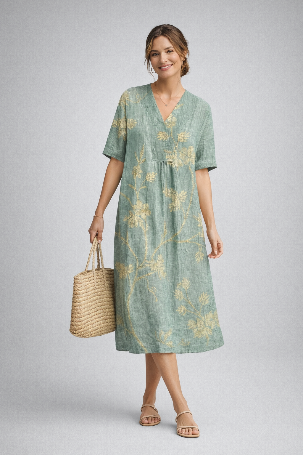 Dixie  - Floral Midi Dress