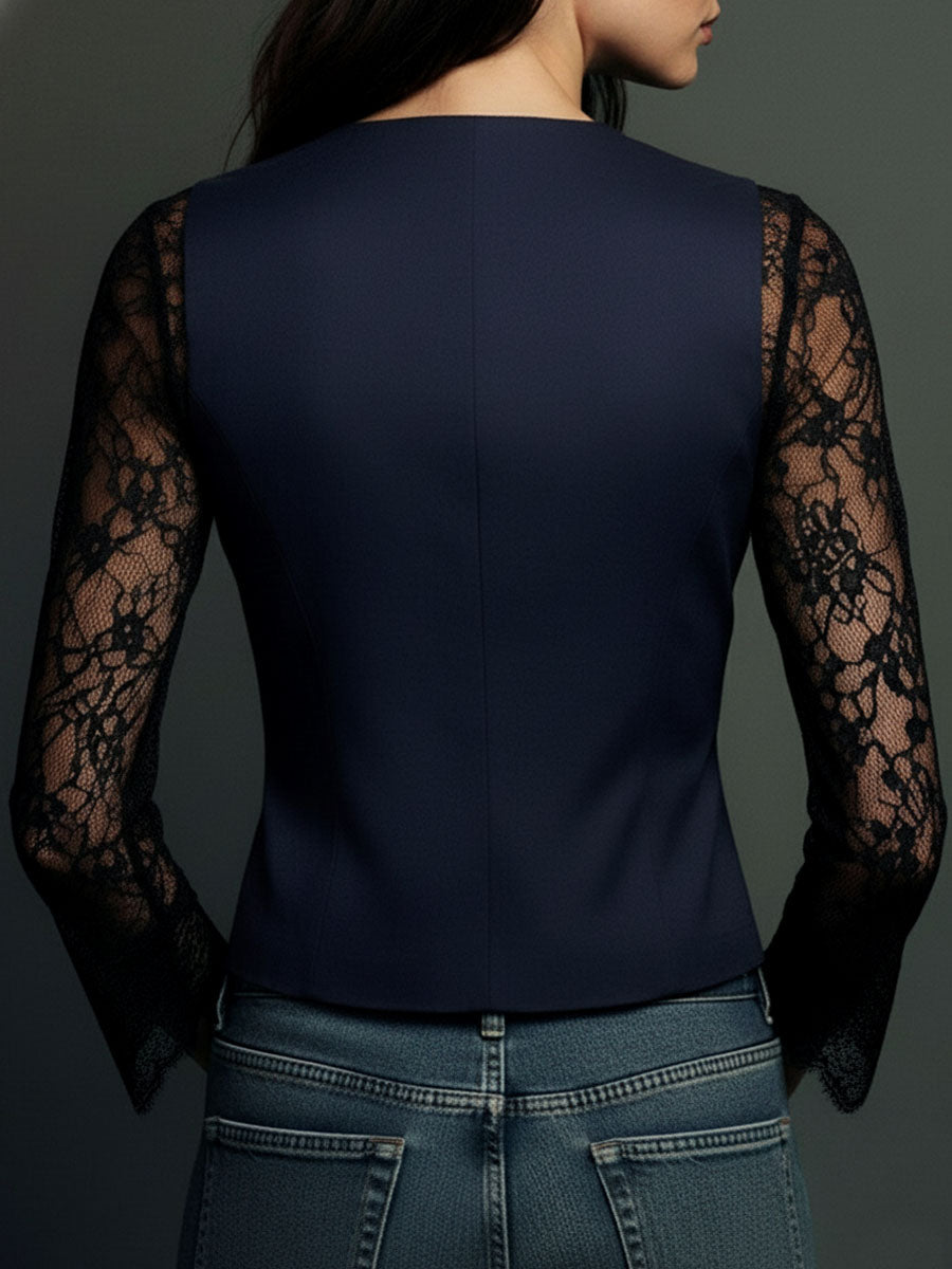 Edesy  - Tailored Blazer Style Vest 