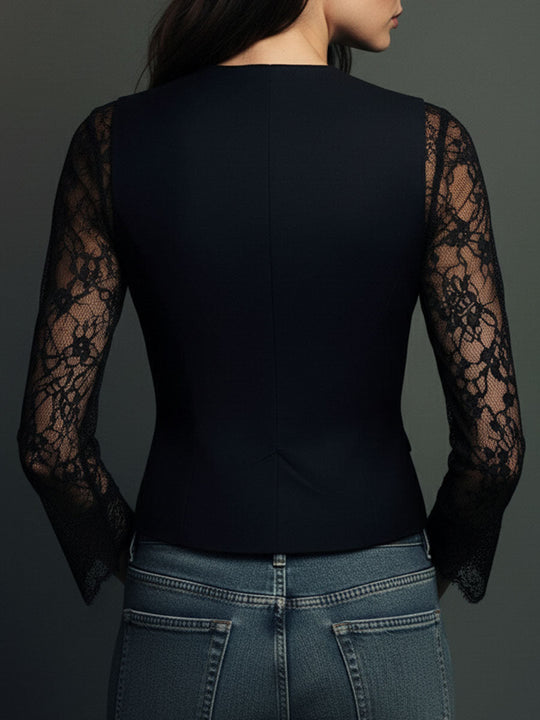 Edesy  - Tailored Blazer Style Vest 