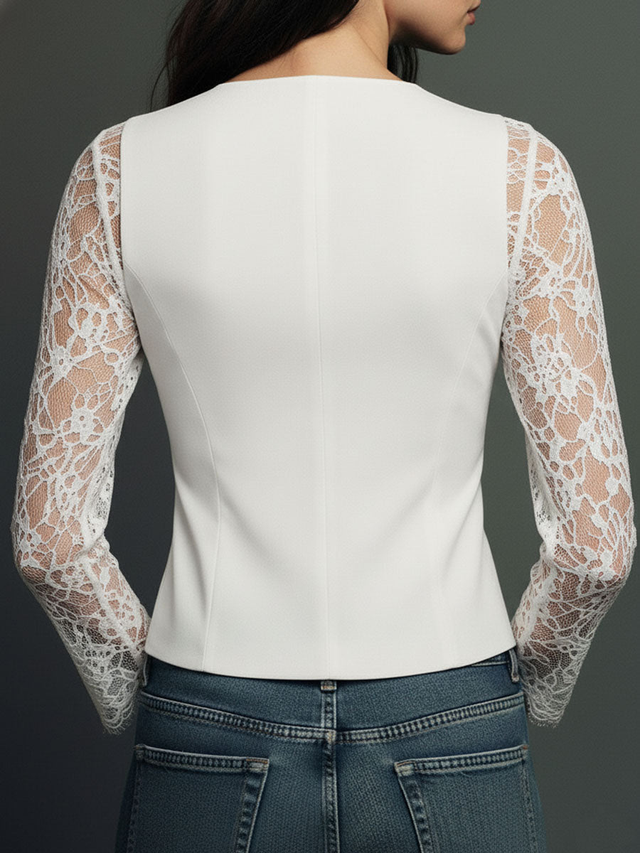 Edesy  - Tailored Blazer Style Vest 