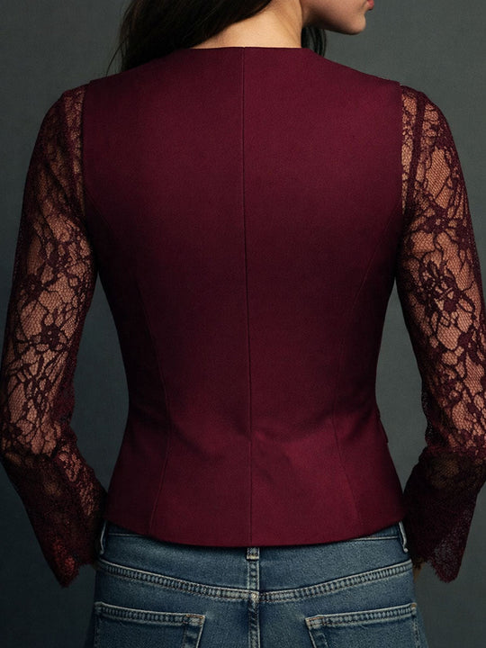 Edesy  - Tailored Blazer Style Vest 