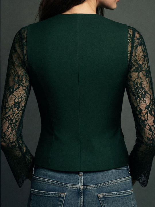 Edesy  - Tailored Blazer Style Vest 