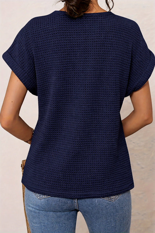 Faye  - Lace Panel Blouse