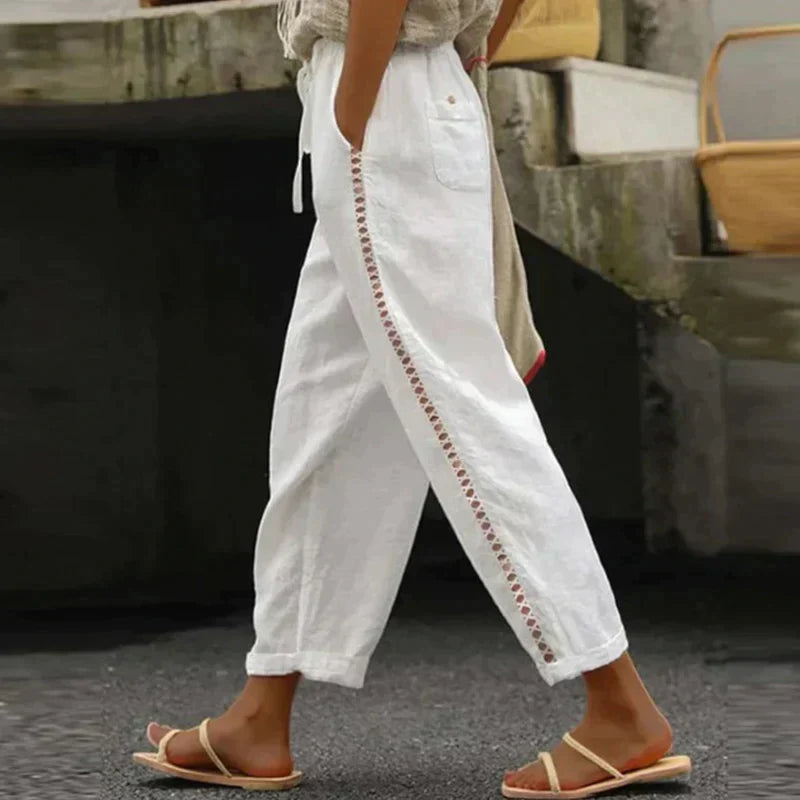 Geraldine  - High Waist Tapered Trousers