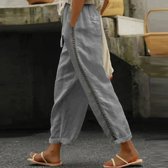 Geraldine  - High Waist Tapered Trousers