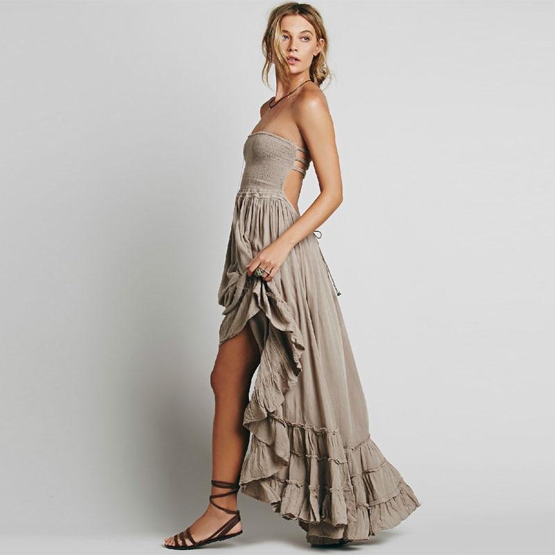 women maxi dress in blue for summer parties 1