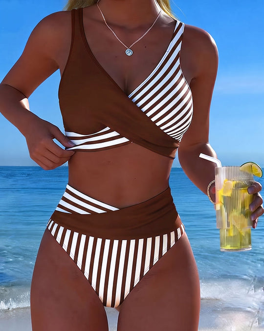 Hattie  - High-Waisted Wrap Bikini 