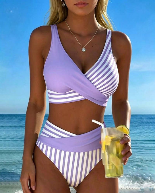 Hattie  - High-Waisted Wrap Bikini 