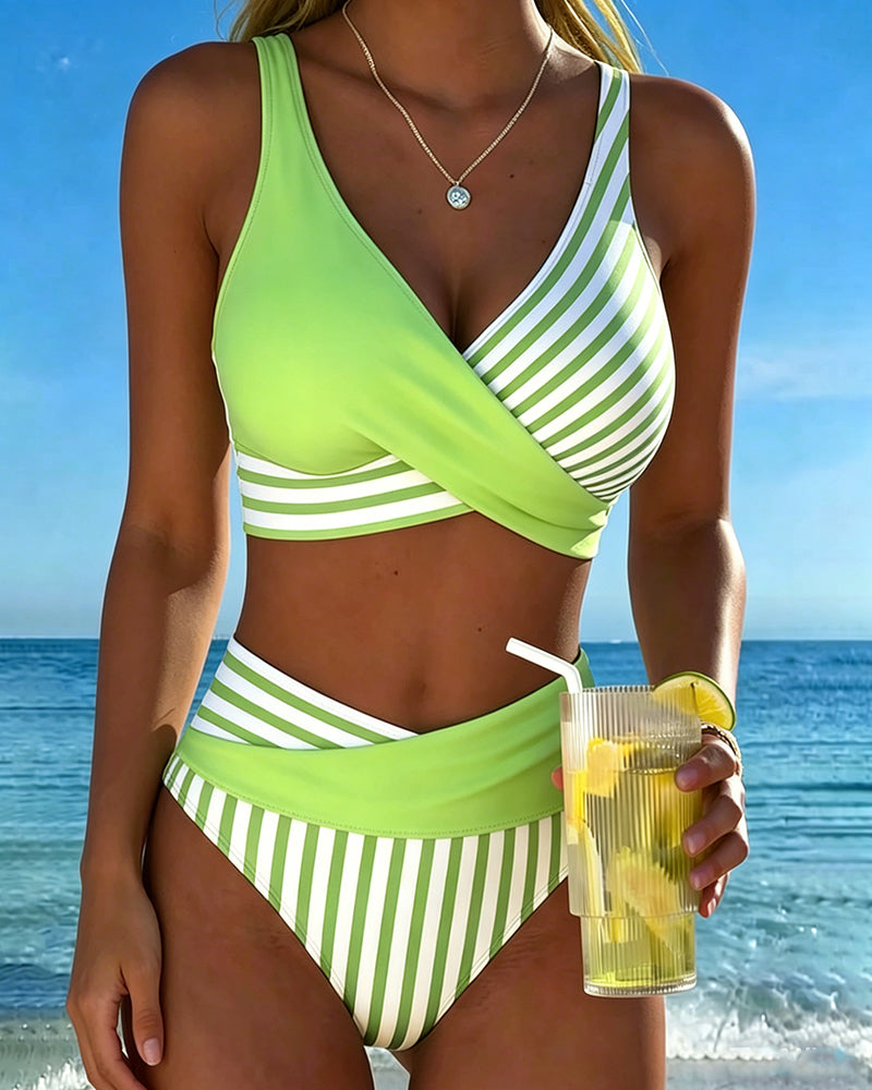 Hattie  - High-Waisted Wrap Bikini 