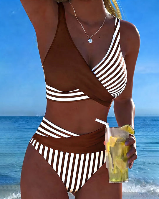 Hattie  - High-Waisted Wrap Bikini 