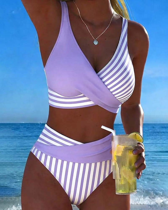 Hattie  - High-Waisted Wrap Bikini 