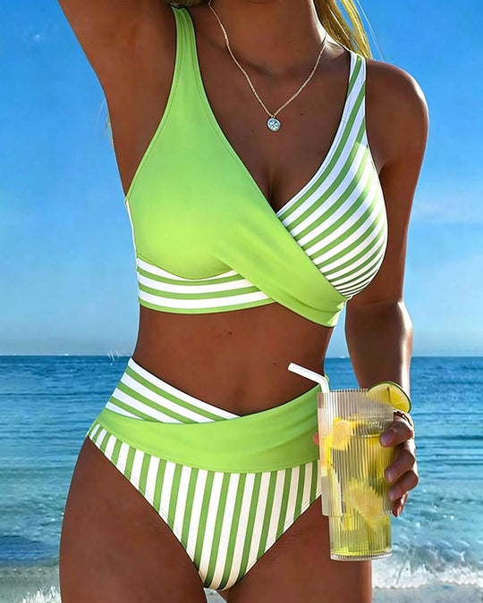 Hattie  - High-Waisted Wrap Bikini 