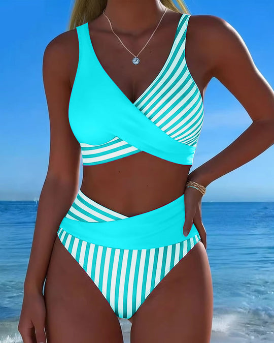 Hattie  - High-Waisted Wrap Bikini 