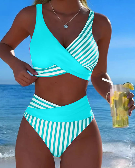 Hattie  - High-Waisted Wrap Bikini 
