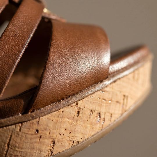 Irma  - Strappy Heeled Sandal With Buckle Closure