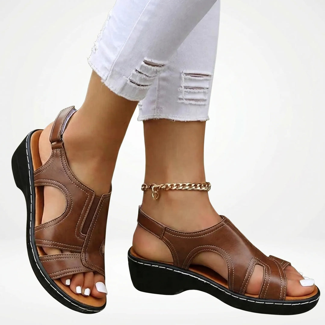 Jody  - Wedge Sole Open-Toe Sandal
