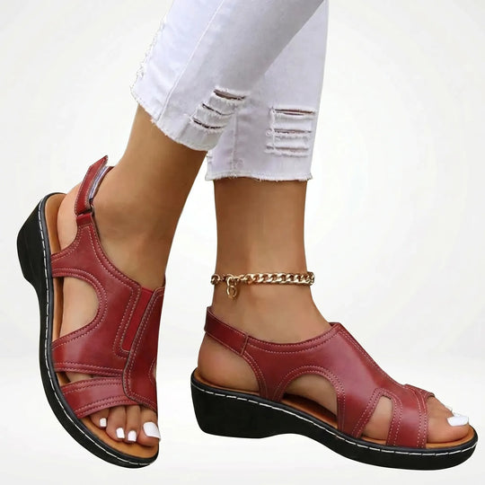 Jody  - Wedge Sole Open-Toe Sandal