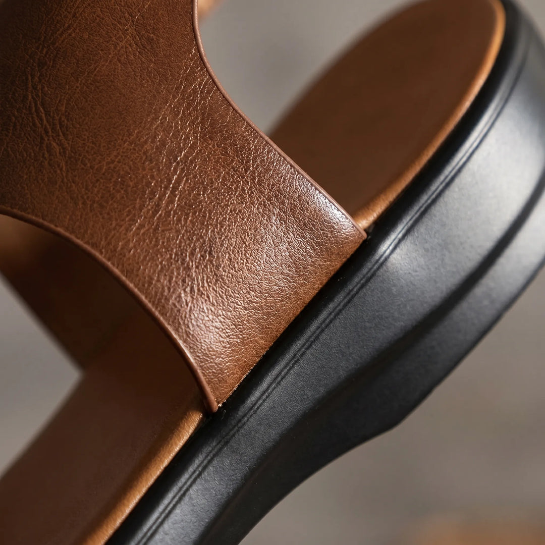Jody  - Wedge Sole Open-Toe Sandal